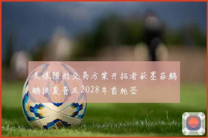 美媒预测交易方案开拓者获墨菲鹈鹕换夏普及2028年首轮签