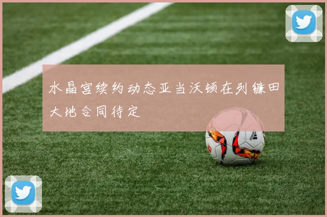 水晶宫续约动态亚当沃顿在列镰田大地合同待定