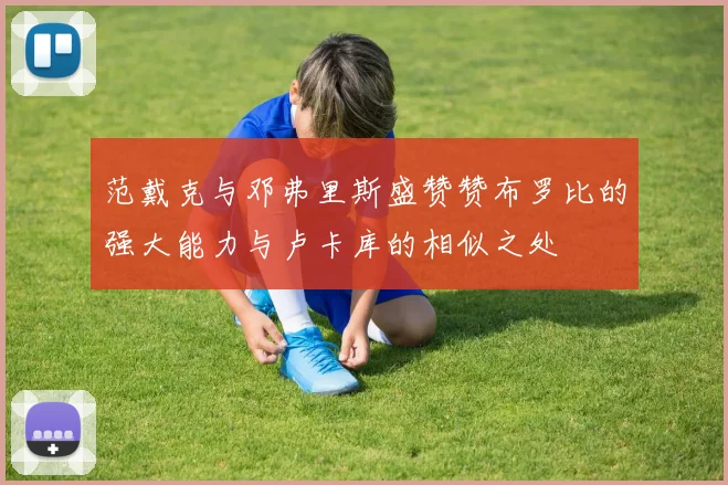 范戴克与邓弗里斯盛赞赞布罗比的强大能力与卢卡库的相似之处